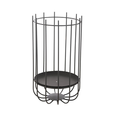 Vuurkorf Hoog Ijzer Zwart Small - Buitenhaard - J-Line - livinglovely.nl