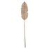 Wandblad Banaan Small van MUST Living, slank paneel van gedroogd bananenblad in naturel