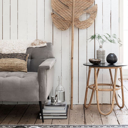 Wandblad Perzik rotan aan de muur MUST Living