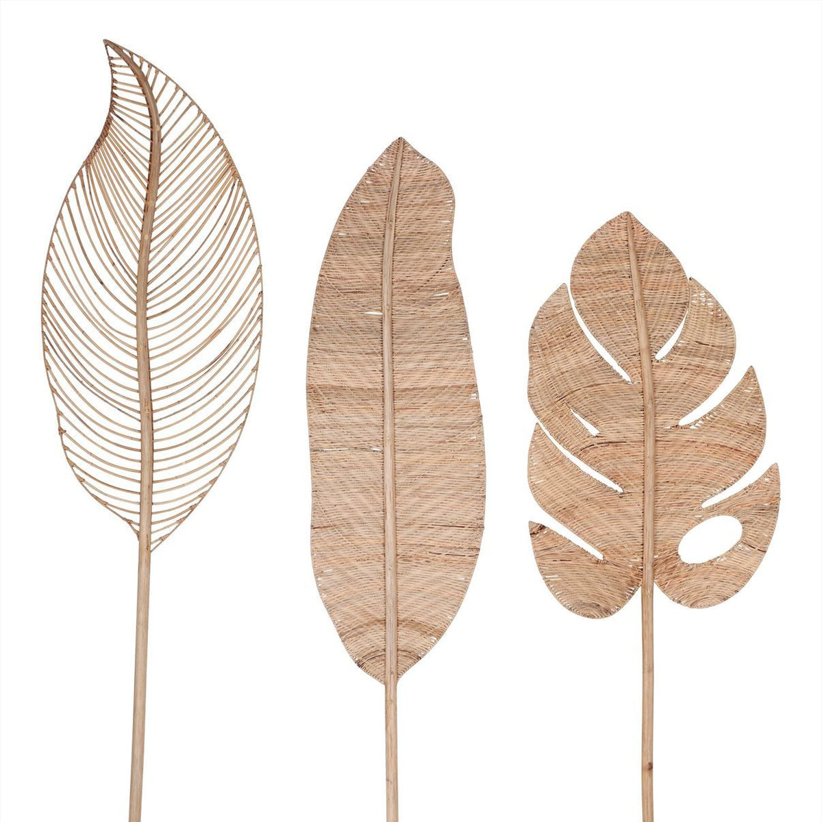 Wandblad Perzik Large 185cm boven de bank MUST Living