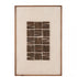 Wanddecoratie John Dennenhout/Canvas Naturel - Schilderij - J-Line - livinglovely.nl