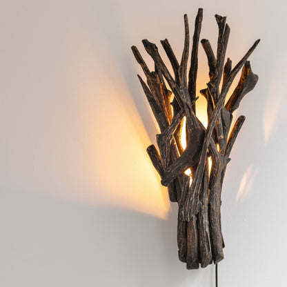 Detail open kap wandlamp Spot MUST Living