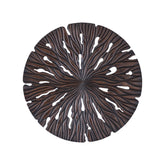 Wandpaneel Bonte S - 90x2x90 cm - MDF - Bruin PTMD - Wandpaneel - PTMD - livinglovely.nl
