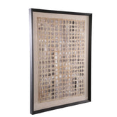 Wandpaneel Carmell Polyester Creme - 90x6x120cm - PTMD - Wandpaneel - PTMD - livinglovely.nl