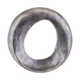 Wandpaneel Daweson L - 70x7x70 cm - Aluminium - Zilver - Wanddecoratie - PTMD - livinglovely.nl