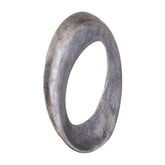 Wandpaneel Daweson L - 70x7x70 cm - Aluminium - Zilver - Wanddecoratie - PTMD - livinglovely.nl