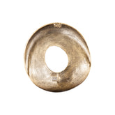 Wandpaneel Daweson S - 45x6x45 cm - Aluminium - Goud PTMD - Wanddecoratie - PTMD - livinglovely.nl