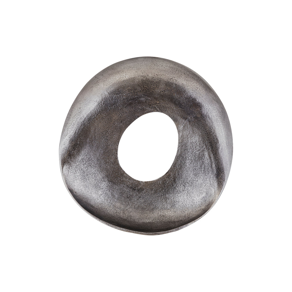 Wandpaneel Daweson S- 45x6x45 cm - Aluminium - Zilver - Wanddecoratie - PTMD - livinglovely.nl