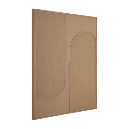 Wandpaneel Elyn gerecycled jute bruin Small MUST Living