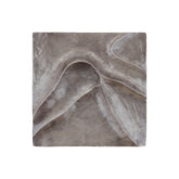 Wandpaneel Gihan M - 55x5x55 cm - Aluminium - Zilver PTMD - Wanddecoratie - PTMD - livinglovely.nl