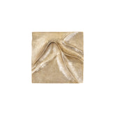 Wandpaneel Gihan S - 42x5x42cm - Aluminium - Goud PTMD - Wanddecoratie - PTMD - livinglovely.nl