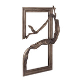 Wandpaneel Heleena - 99x13x101 cm - Aluminium - Zwart PTMD - Wandpaneel - PTMD - livinglovely.nl