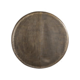 Wandpaneel Jowad M - 80x5x80 cm - Aluminium - Goud PTMD - Wanddecoratie - PTMD - livinglovely.nl