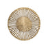 Wandpaneel Marjun S - Ø60cm - Aluminium - Goud - PTMD - Wandpaneel - PTMD - livinglovely.nl