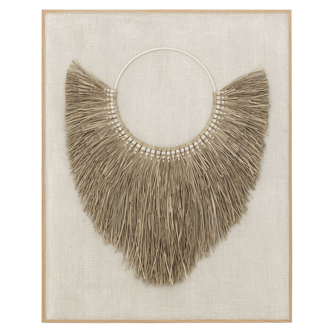 Wandpaneel Salvador van MUST Living in handgeweven jute