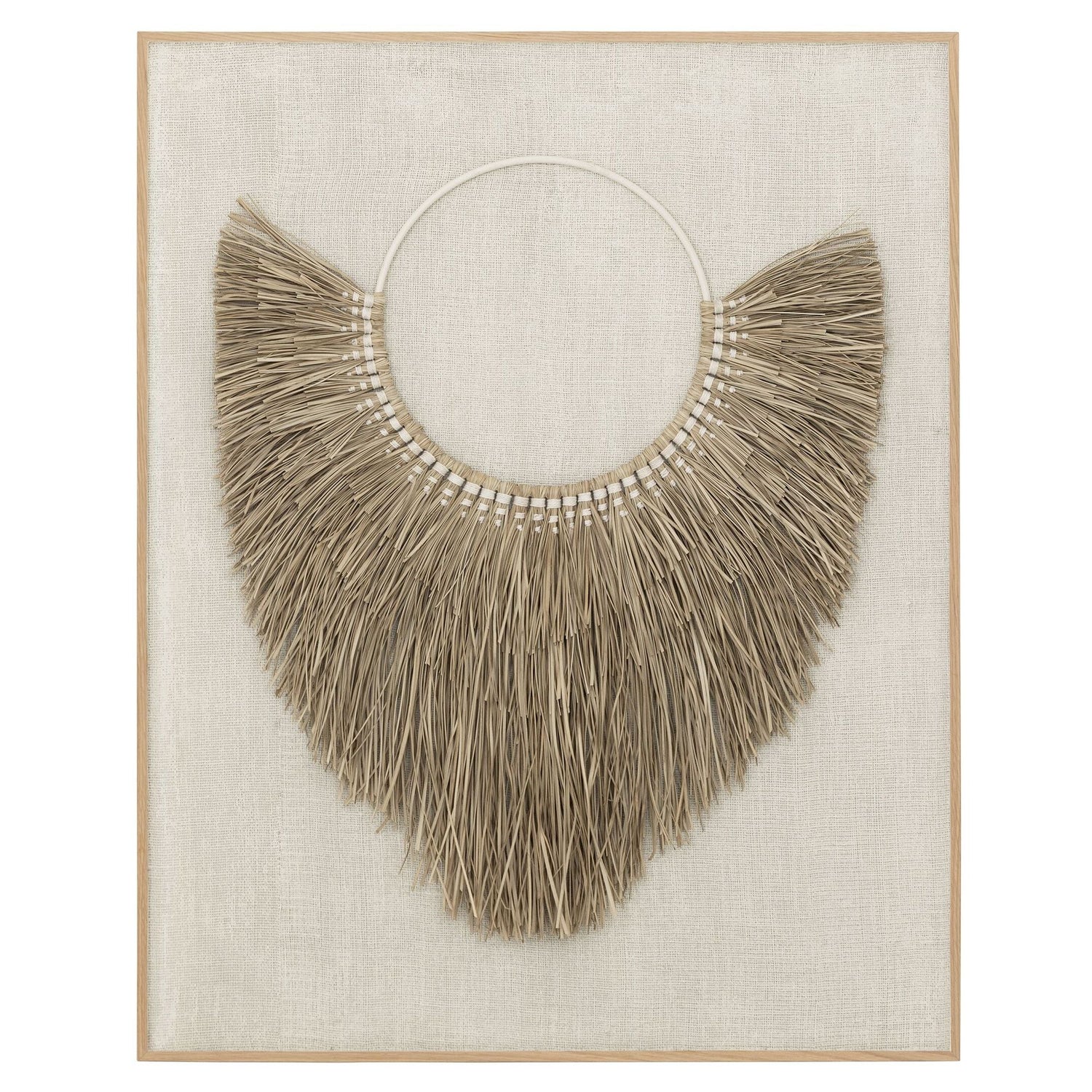 Wandpaneel Salvador van MUST Living in handgeweven jute