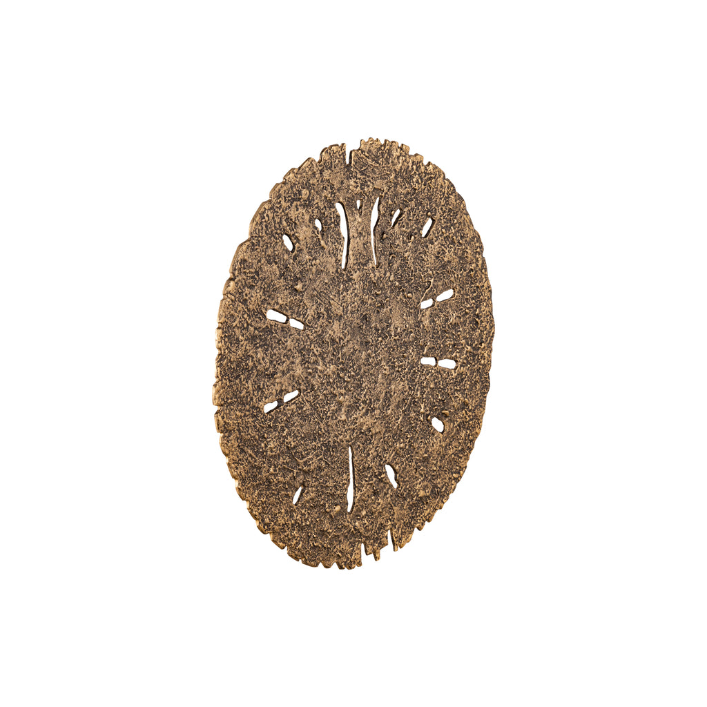 Wandpaneel Sandee - Ø61cm - Aluminium - Goud PTMD - Wandpaneel - PTMD - livinglovely.nl