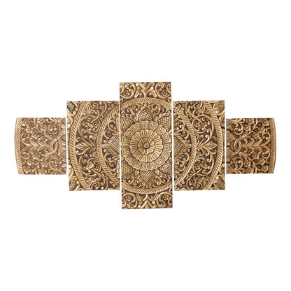 Wandpaneel Sharlene - 180x90cm - MDF - Goud PTMD - Wandpaneel - PTMD - livinglovely.nl