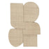 Wandpaneel Tucker palmblad naturel 90cm MUST Living