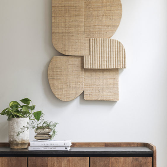 Wandpaneel Tucker palmblad aan de muur MUST Living