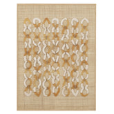 Wandpaneel Valentino van MUST Living met jute in resin gegoten