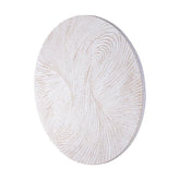 Wandpaneel Wiktor M - Ø120cm - MDF - Wit - PTMD - Wandpaneel - PTMD - livinglovely.nl