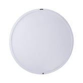 Wandpaneel Wiktor M - Ø120cm - MDF - Wit - PTMD - Wandpaneel - PTMD - livinglovely.nl