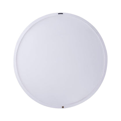 Wandpaneel Wiktor M - Ø120cm - MDF - Wit - PTMD - Wandpaneel - PTMD - livinglovely.nl