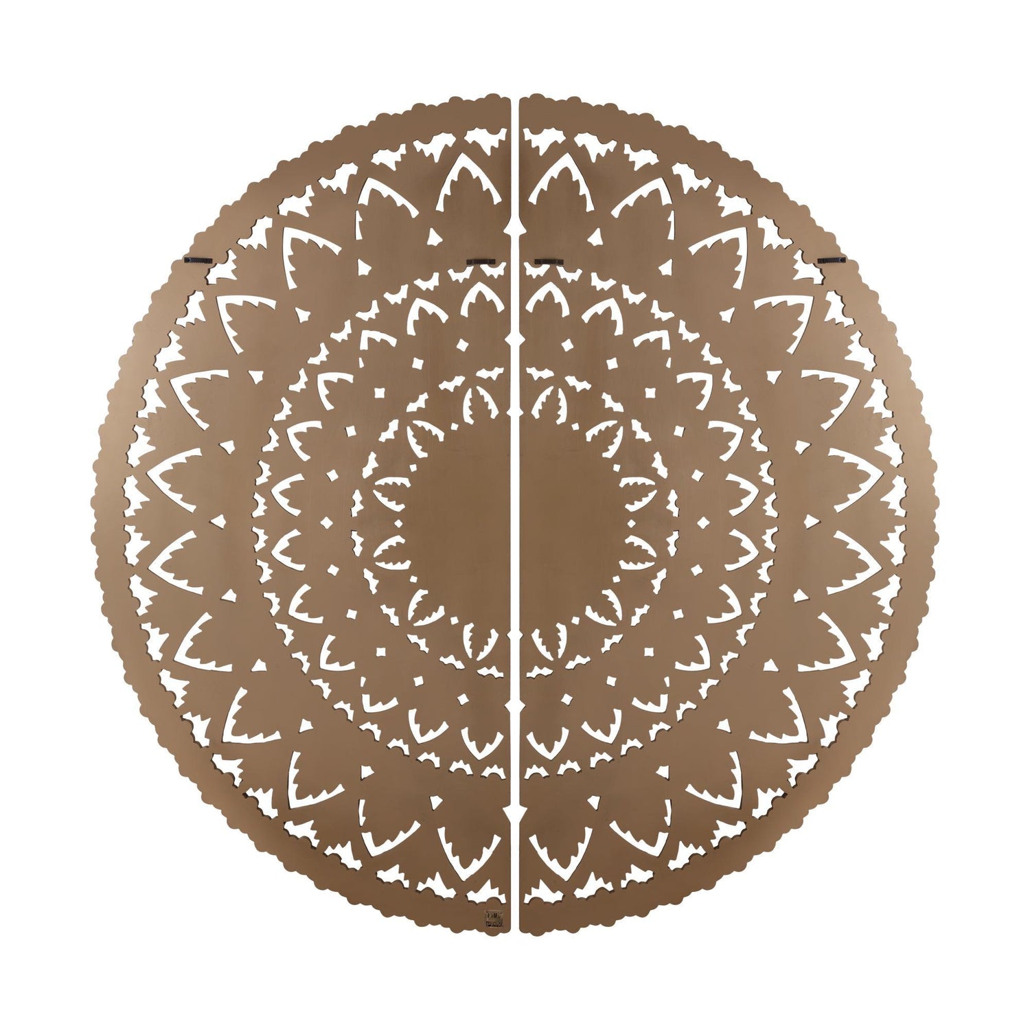 Wandpaneel Willian - Ø180cm - MDF - Bruin PTMD - Wandpaneel - PTMD - livinglovely.nl