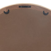 Wandspiegel Rond Rotan/Glas Naturel Medium Ø 66.5 cm - Spiegel - J-Line - livinglovely.nl