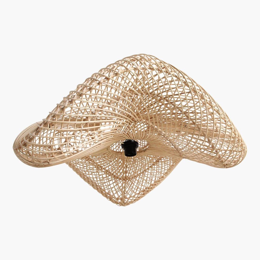 Wave Hanglamp Naturel Large Raw Materials - Hanglamp - Raw Materials - livinglovely.nl