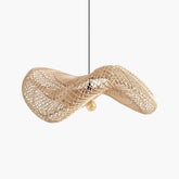 Wave Hanglamp Naturel Large Raw Materials - Hanglamp - Raw Materials - livinglovely.nl