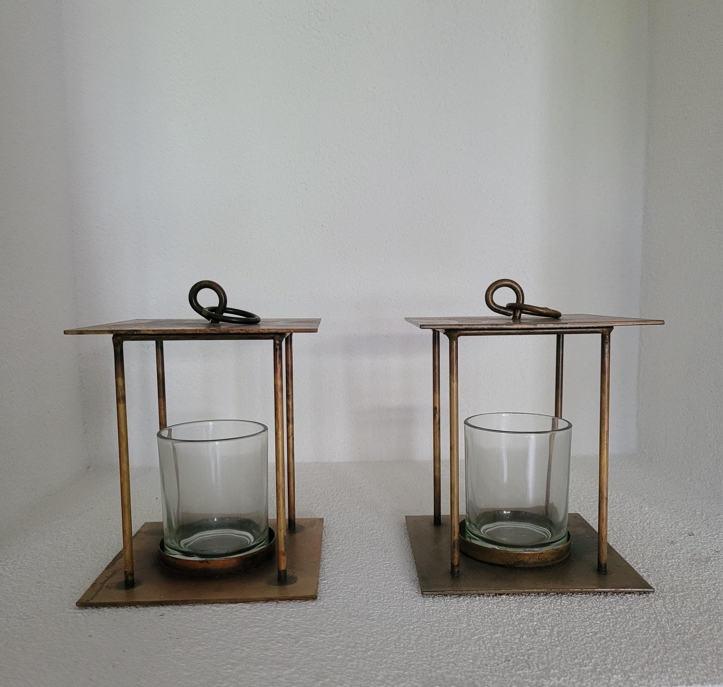 Waxinelicht Houder Hanger Set van 2 - Theelichthouder - Living Lovely - livinglovely.nl