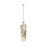 Wilco Brass casted alu hanging lamp chains small PTMD - Hanglamp - PTMD - livinglovely.nl