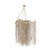 Wilco Brass casted alu hanging lamp chains wide PTMD - Hanglamp - PTMD - livinglovely.nl