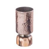 Windlicht Belinsu L - Ø12x25 cm - Glas - Koper PTMD - Windlicht - PTMD - livinglovely.nl