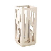 Windlicht Dewey L- Ø18x42,5cm - Ijzer - Creme PTMD - Lantaarn - PTMD - livinglovely.nl