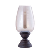 Windlicht Qez Mangohout Bruin XL Ø20x44cm PTMD - Windlicht - PTMD - livinglovely.nl