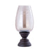 Windlicht Qez Mangohout Bruin XL Ø20x44cm PTMD - Windlicht - PTMD - livinglovely.nl