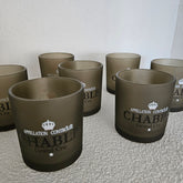 Windlicht Wijn Chablis Taupe Small 8 cm - Windlicht - Mars & More - livinglovely.nl