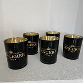 Windlicht Wijn Sancerre Zwart Medium 12cm - Windlicht - Mars & More - livinglovely.nl