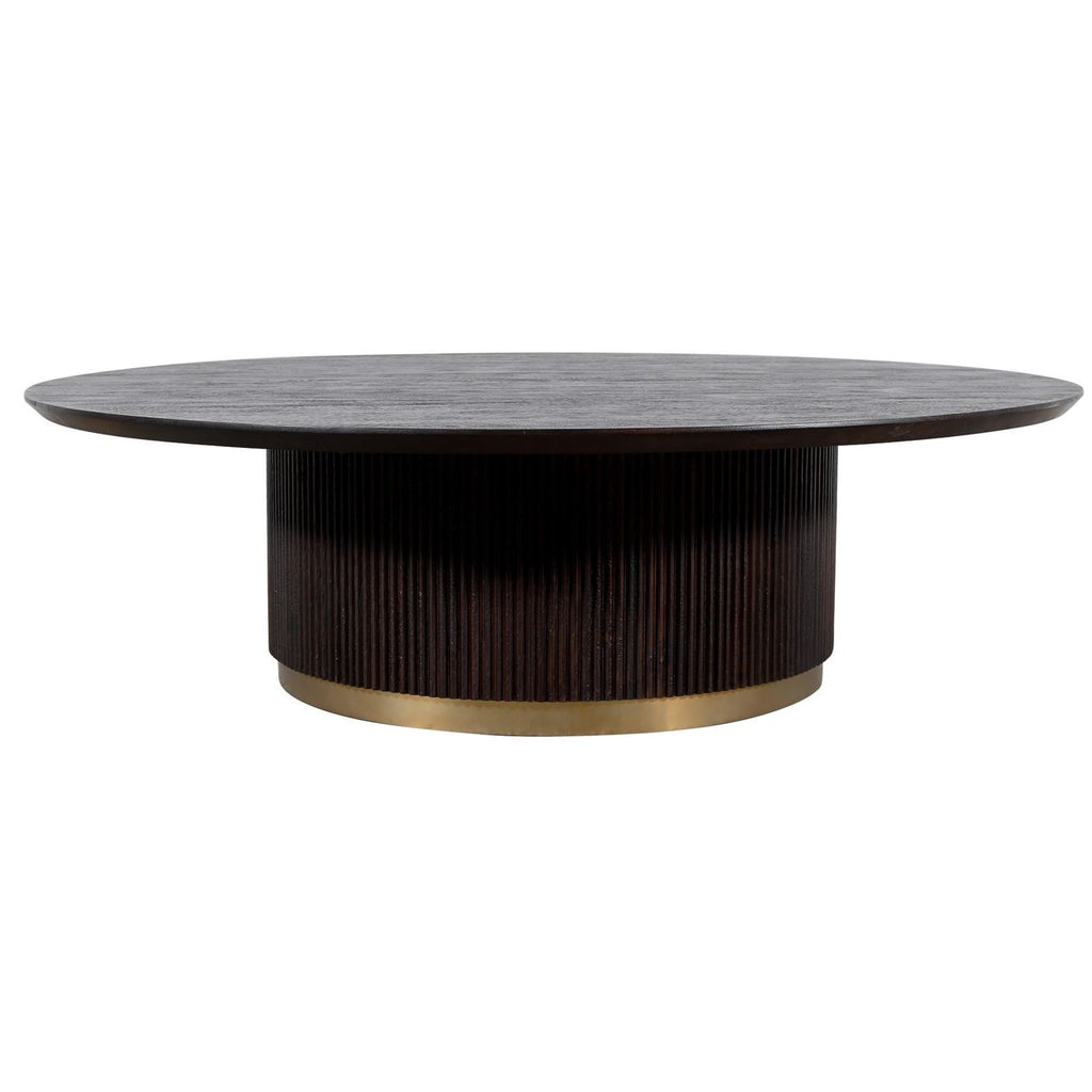 Xelle Black Coffeetable 150 Cm PTMD - Salontafel - PTMD - livinglovely.nl