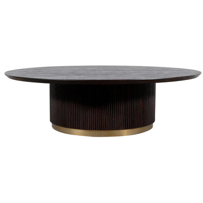 Xelle Black Coffeetable 150 Cm PTMD - Salontafel - PTMD - livinglovely.nl