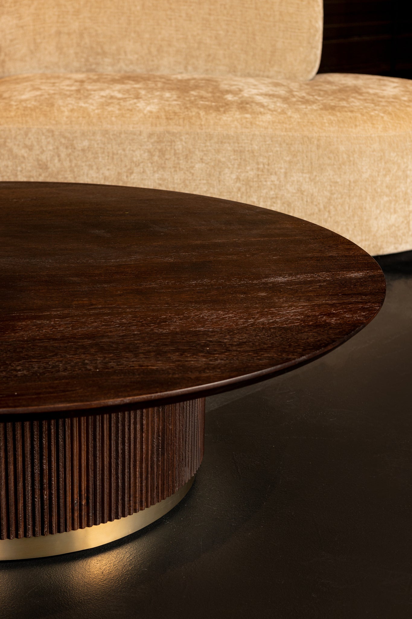 Xelle Black Coffeetable 150 Cm PTMD - Salontafel - PTMD - livinglovely.nl