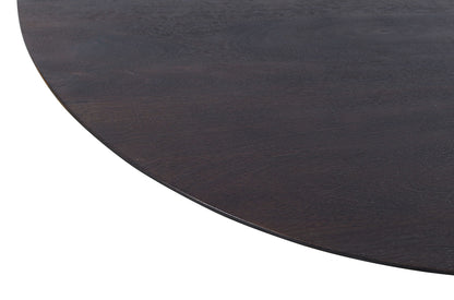 Xelle brown coffeetable 150cm PTMD - Salontafel - PTMD - livinglovely.nl