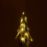 Xmas Tree A+Led Plastic Snow Green Small - - J-Line - livinglovely.nl