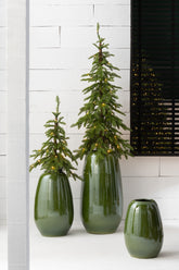 Xmas Tree+Led Artificial Green Large - - J-Line - livinglovely.nl