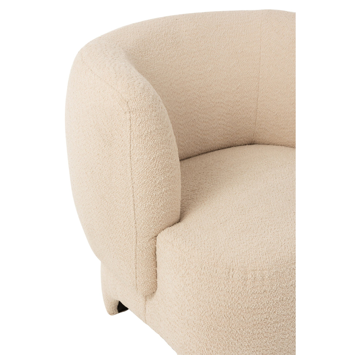 Zetel 1-Zit Gebreid Tex/Ht Wit J-Line