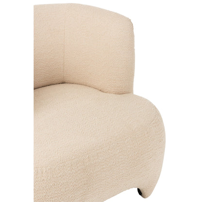 Zetel 1-Zit Gebreid Tex/Ht Wit J-Line