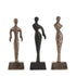 Zhaell Black casted alu statue ladies Set van 3 PTMD - Beeld - PTMD - livinglovely.nl